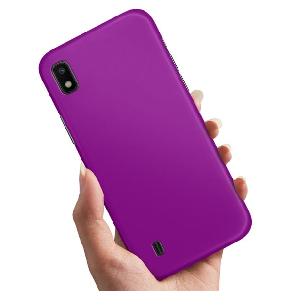 Samsung Galaxy A10 - Cover/Mobilcover Lilla Purple