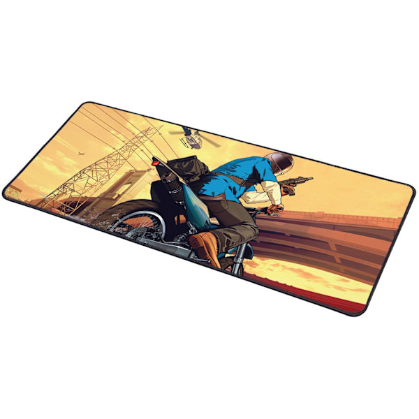 Musmåtte Grand Theft Auto - 90x40 cm - Gaming Multicolor