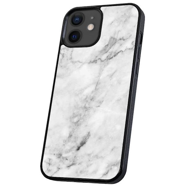 iPhone 12/12 Pro - Deksel/Mobildeksel Marmor Multicolor