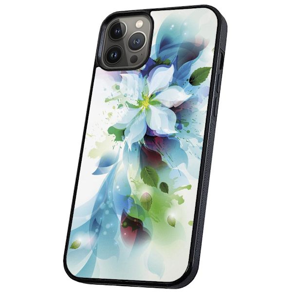 iPhone 11 Pro - Skal/Mobilskal Blomma multifärg