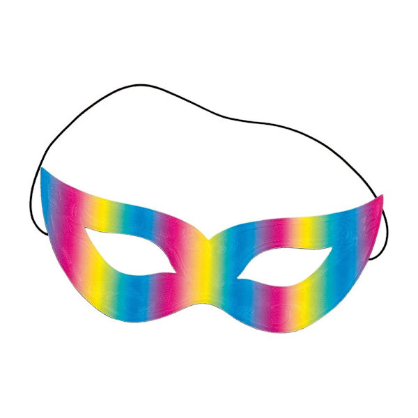 Regnbågsmask / Ögonmask - Regnbåge Multicolor