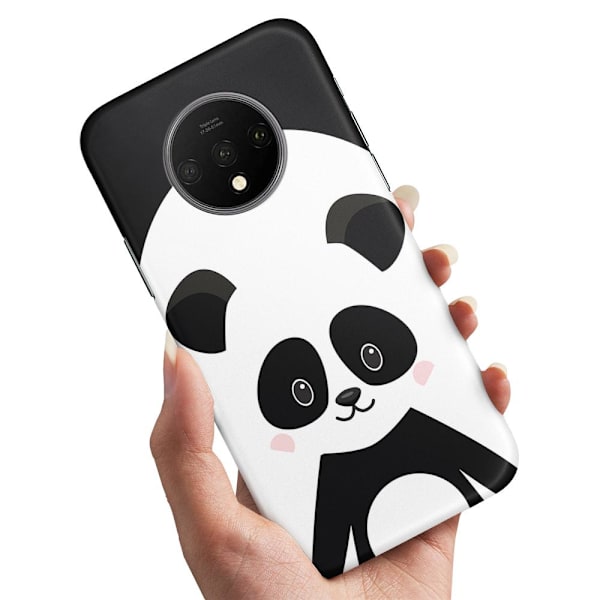 OnePlus 7T - Skal/Mobilskal Cute Panda