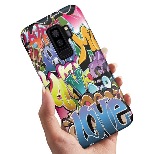 Deksel / Mobildeksel til Samsung Galaxy S9 Plus - Graffiti