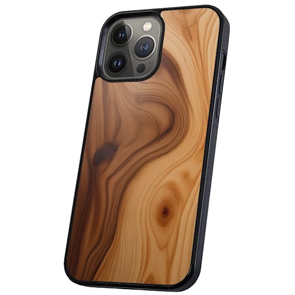 iPhone 16 Pro - Deksel/Mobildeksel Wood