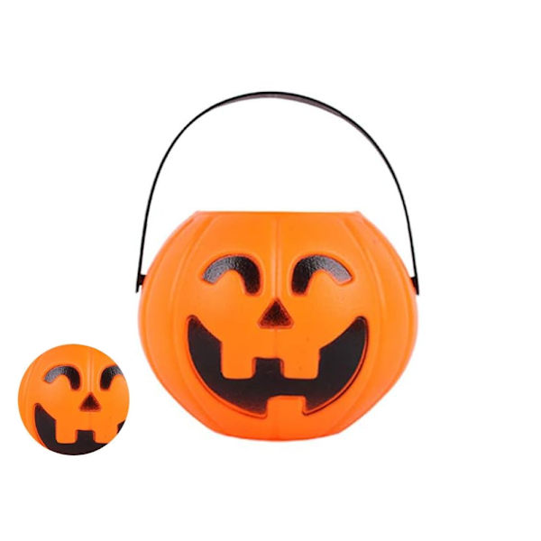 Pumpa Hink - Bus eller Godis - Halloweenpumpa
