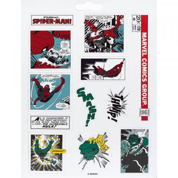23-Pak - Marvel Køleskabsmagneter - Spider-man, Iron Man m.m. Multicolor