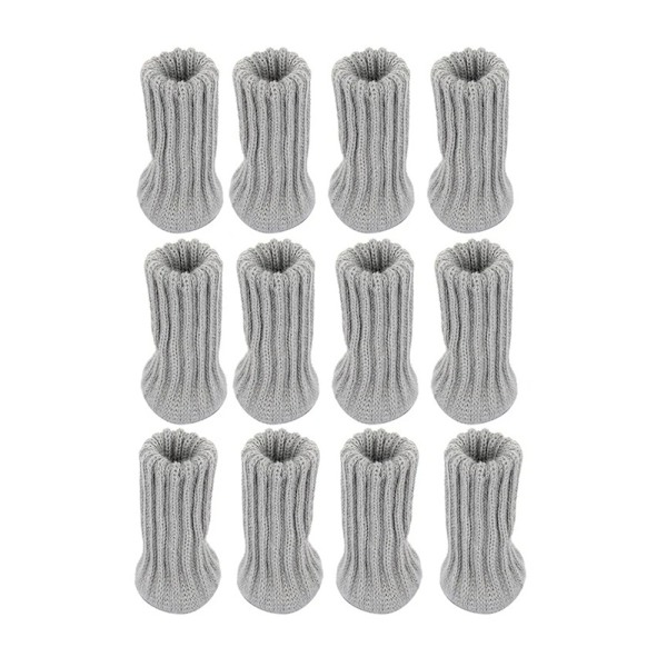 Stolstrømper i Stretch – Stolbensbeskyttere 12-Pack