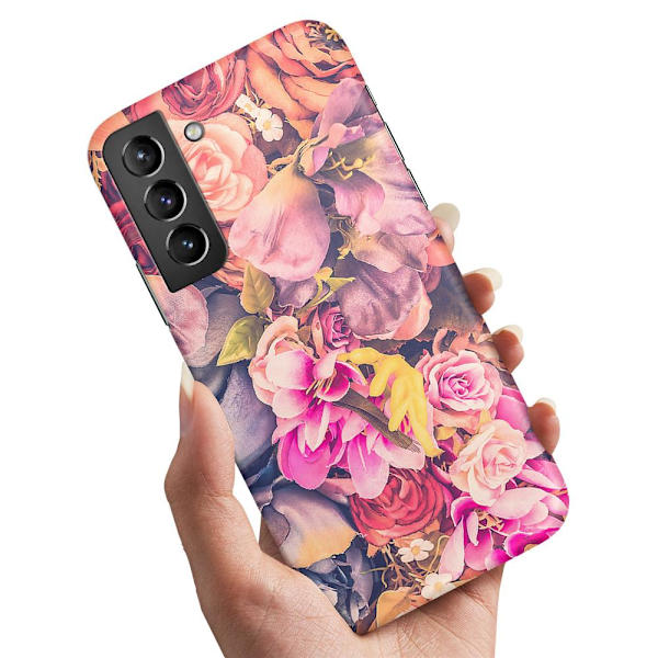 Deksel / Mobildeksel til Samsung Galaxy S21 Plus - Roser