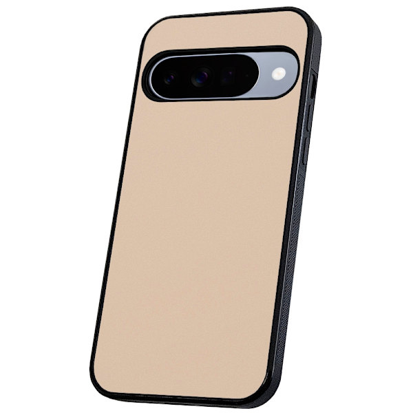 Google Pixel 10/10 Pro - Deksel/Mobildeksel Beige