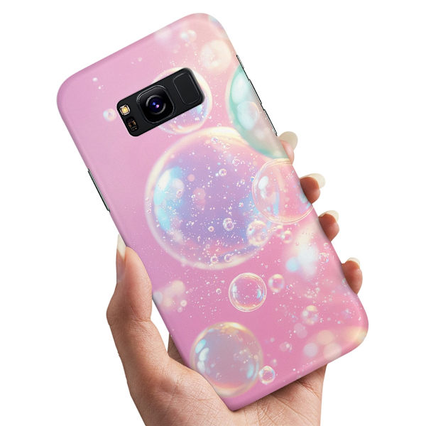 Deksel / Mobildeksel til Samsung Galaxy S8 - Bubbles