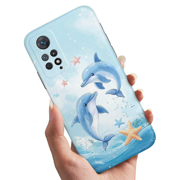 Deksel / Mobildeksel til Xiaomi Redmi Note 11 Pro - Dolphins