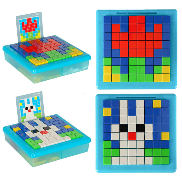 Kreativa pusselmosaikblock