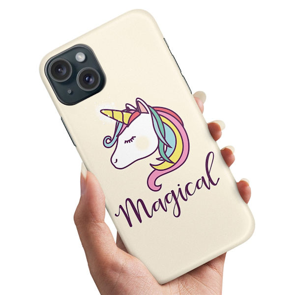 iPhone 15 - Kuoret/Suojakuori Maaginen Poni