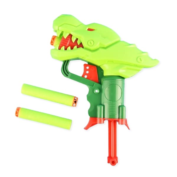 Legetøjspistol Skumpile – Dinosaur Green