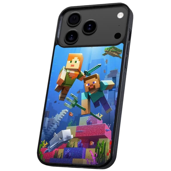 iPhone 17 / 18 Pro Max - Skal/Mobilskal Minecraft