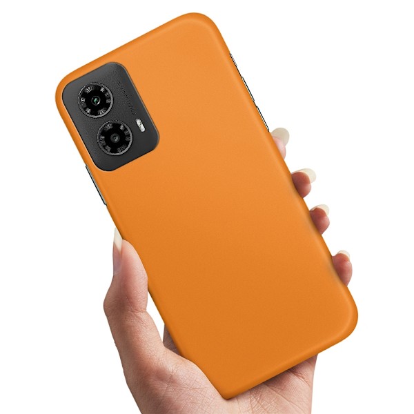 Motorola Moto G55 5G - Kuoret/Suojakuori Oranssi