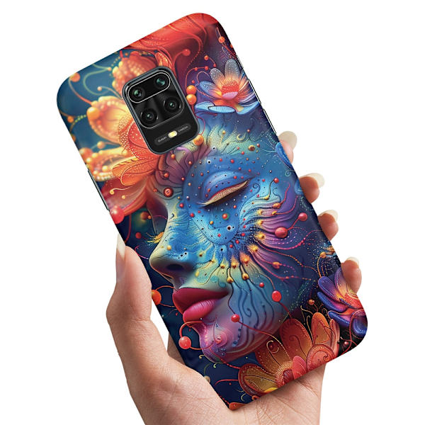 Deksel / Mobildeksel til Xiaomi Redmi Note 9 Pro - Psychedelic