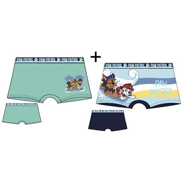 Paw Patrol Kalsonger för Barn - 2-Pack 6-8 år