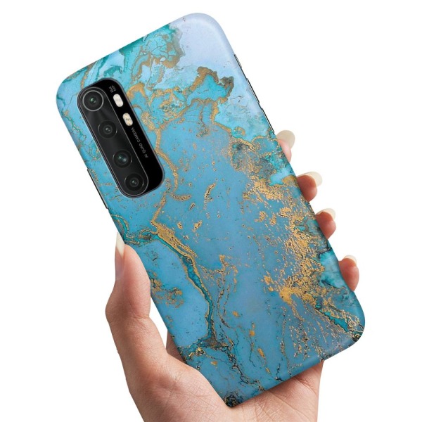 Xiaomi Mi Note 10 Lite - Deksel/Mobildeksel Marmor Multicolor