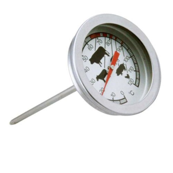Kødtermometer - Termometer Silver