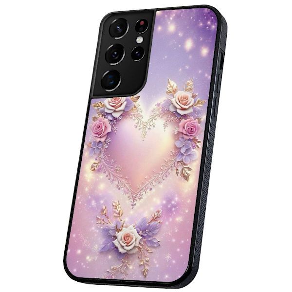 Samsung Galaxy S21 Ultra - Deksel/Mobildeksel Heart
