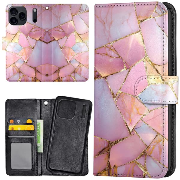 iPhone 17 / 18 Pro Max - Lommebok Deksel Abstract