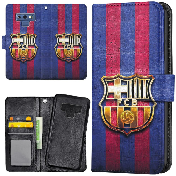 Samsung Galaxy Note 9 - Plånboksfodral/Skal FC Barcelona