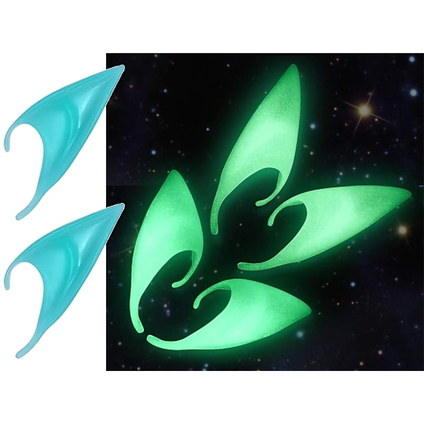 Alvöron / Glow in the Dark Elf Ears - Halloween