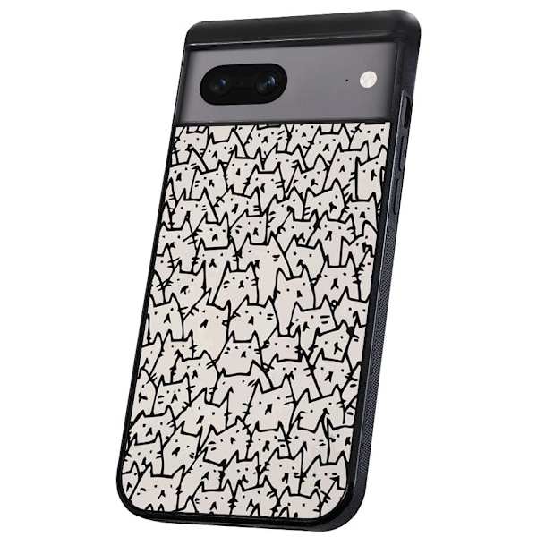 Google Pixel 7 - Deksel/Mobildeksel Kattgruppe