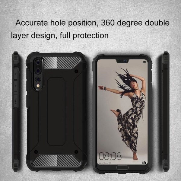 Huawei P20 Pro - Deksel / Mobildeksel Tøff - Flere farger Black 6000 |  Black | 55 | Fyndiq