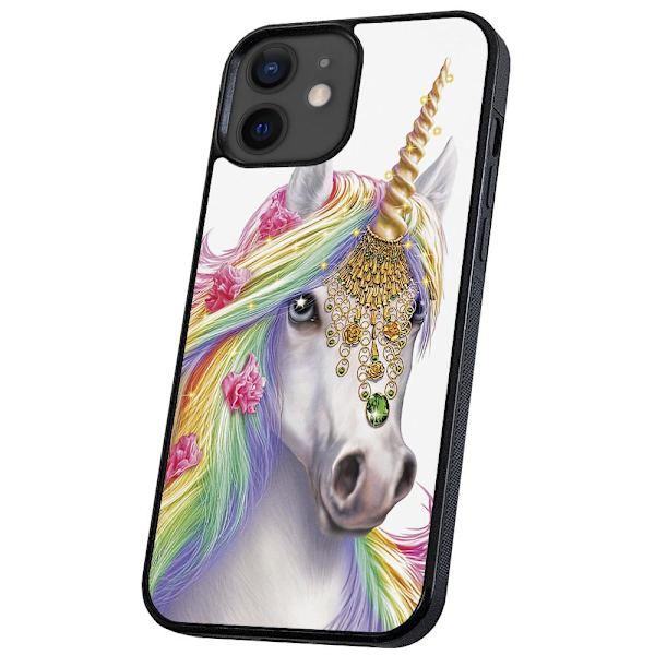 iPhone 11 - Deksel/Mobildeksel Unicorn/Enhjørning Multicolor