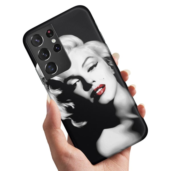 Samsung Galaxy S21 Ultra - Cover / Mobilcover Marilyn Monroe