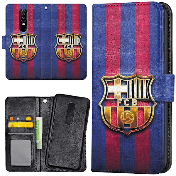 Xiaomi Mi 9T/9T Pro - Lommebok Deksel FC Barcelona Multicolor