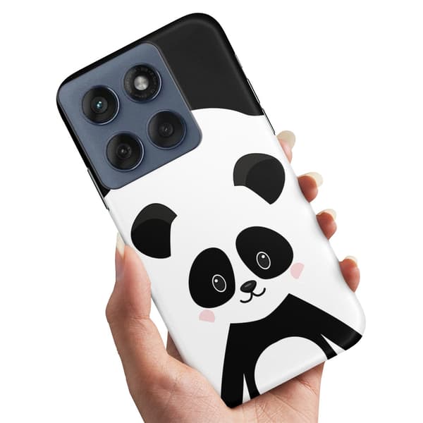 Deksel / Mobildeksel til Motorola Edge 60 Fusion - Cute Panda