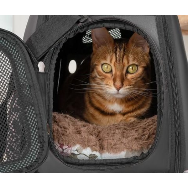 Transportväska för Husdjur / Resväska / Väska till Katt & Hund grå