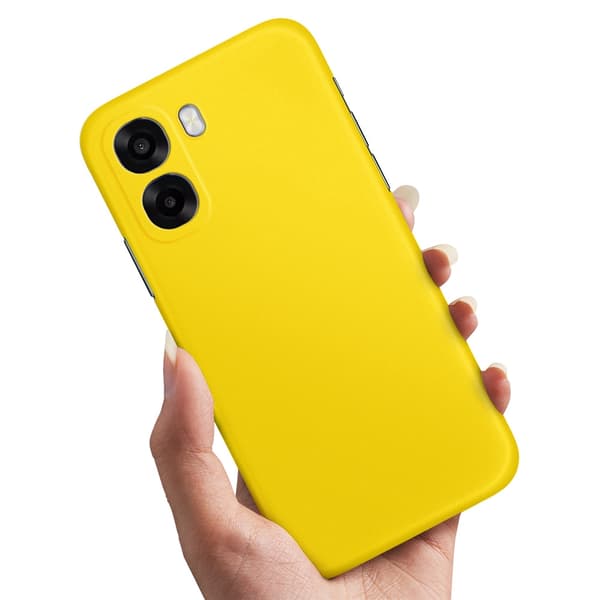 Deksel / Mobildeksel til Oppo A6x 5G - Gul