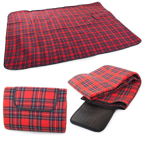 Picknickfilt - 150x200cm Red
