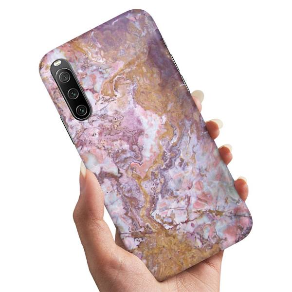Sony Xperia 10 IV - Skal/Mobilskal Marmor