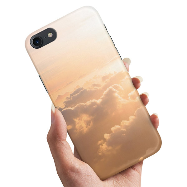 Deksel / Mobildeksel til iPhone 7 / 8 / SE - Clouds