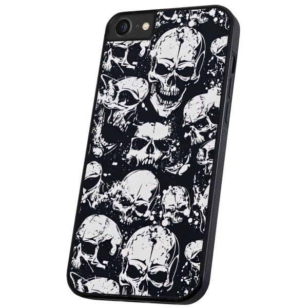 iPhone 6/7/8/SE - Cover/Mobilcover Skulls