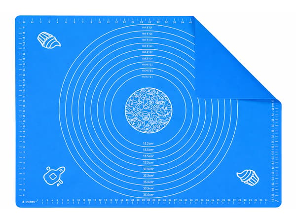 Bakmatta silikon 50 x 40 cm Blue