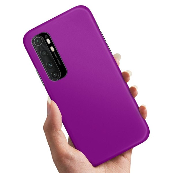 Xiaomi Mi Note 10 Lite - Cover/Mobilcover Lilla Purple
