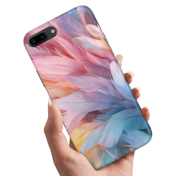 Deksel / Mobildeksel til iPhone 7 / 8 Plus - Feathers