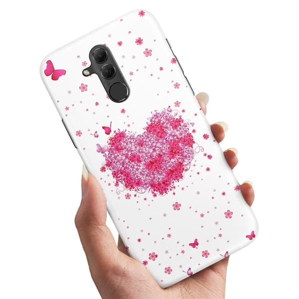 Deksel / Mobildeksel til Huawei Mate 20 Lite - Blomsterhjerte
