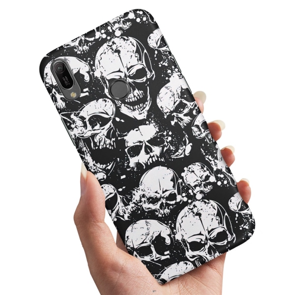 Huawei Y6 (2019) - Cover/Mobilcover Skulls
