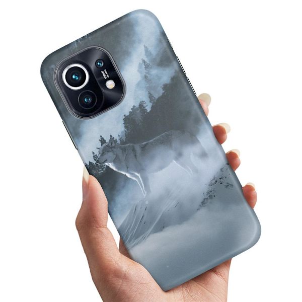 Xiaomi 11 Lite 5G NE - Kuoret/Suojakuori Arctic Wolf Multicolor