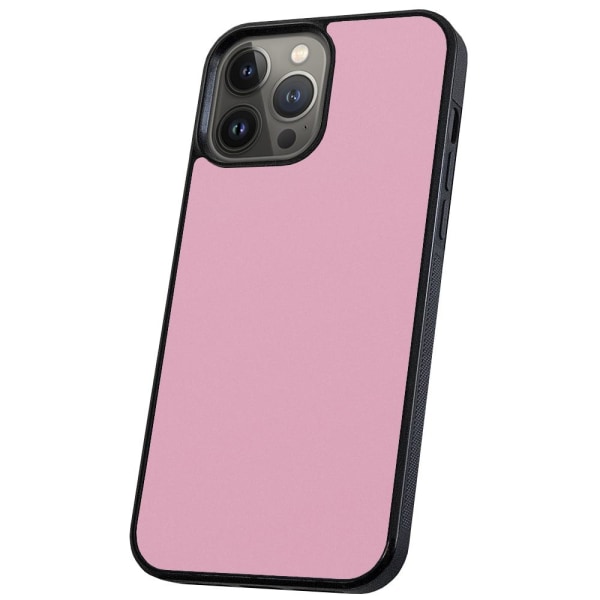iPhone 13 Pro Max - Cover/Mobilcover Lysrosa Light pink