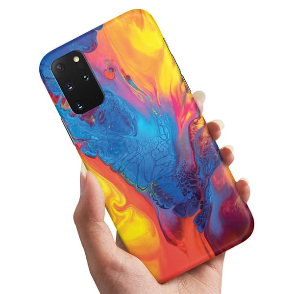 Samsung Galaxy S20 FE - Cover/Mobilcover Marmor Multicolor