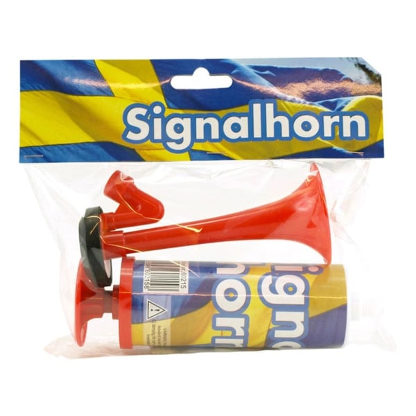 Horn med Luftpumpe / Signalhorn / Lille Horn - Sverige