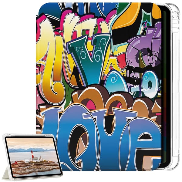 Deksel til iPad Pro 11" - M4/M5 - 2024/2025 - Graffiti